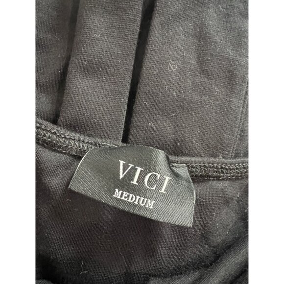 Vici Best Revenge Halter Cutout Maxi Dress in Black - Picture 6 of 6